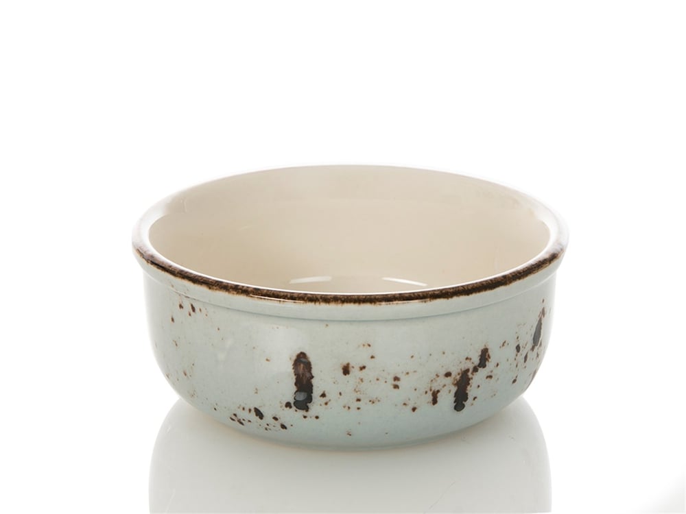 Helm Porcelain Round Oven Cover 12 cm Blue