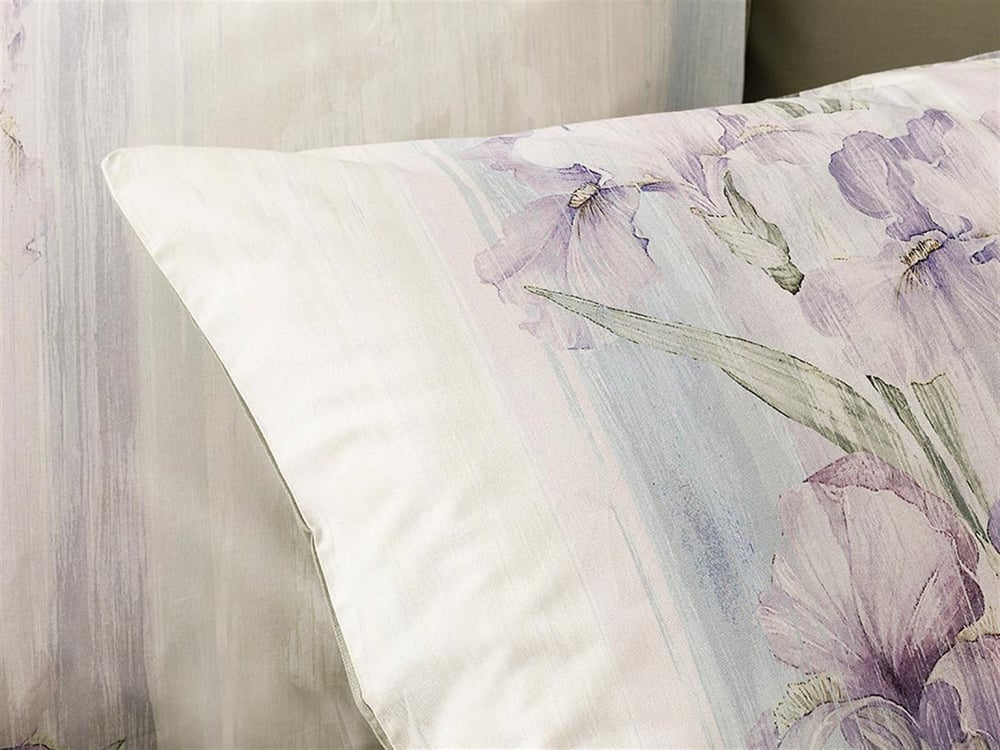 Iris pur Cottony Set 2  FAȚĂ DE PERNĂ 50x70 cm Lilac.
