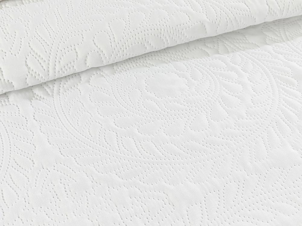 Ivy Chic Dublu Cuvertură Multifuncțională 200*220 Cm Alb