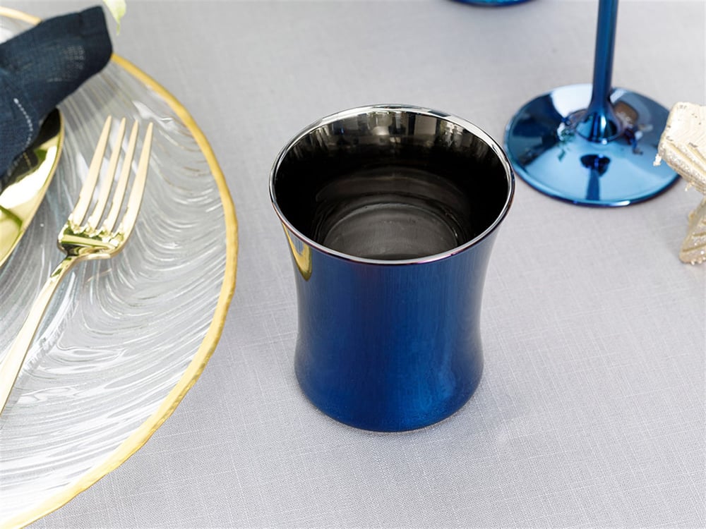 Jade Glass 2 Set Juice Glass 210 ml Blue - Dark Blue