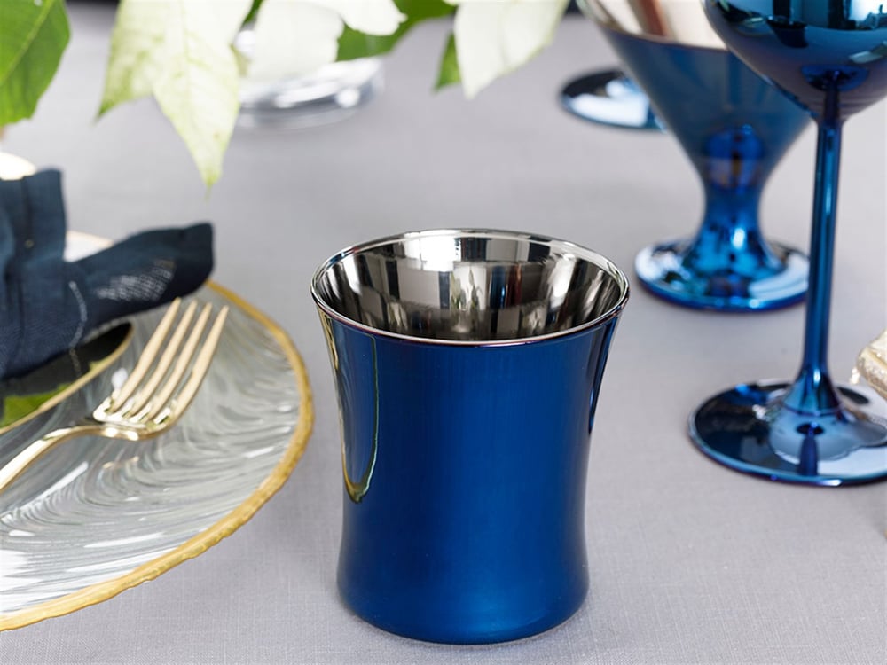 Jade Glass 2 Set Juice Glass 210 ml Blue - Dark Blue