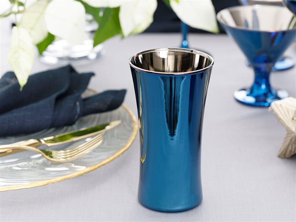 Jade Glass 2 Set Juice Glass 300 ml Blue - Dark Blue