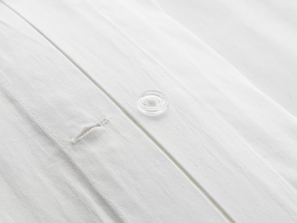  Lenjerie de pat completă, king size, Laris, Bumbac Satinat Cu broderie, 240x260 cm/ 260x280 cm/ 50x70 cm, Alb
