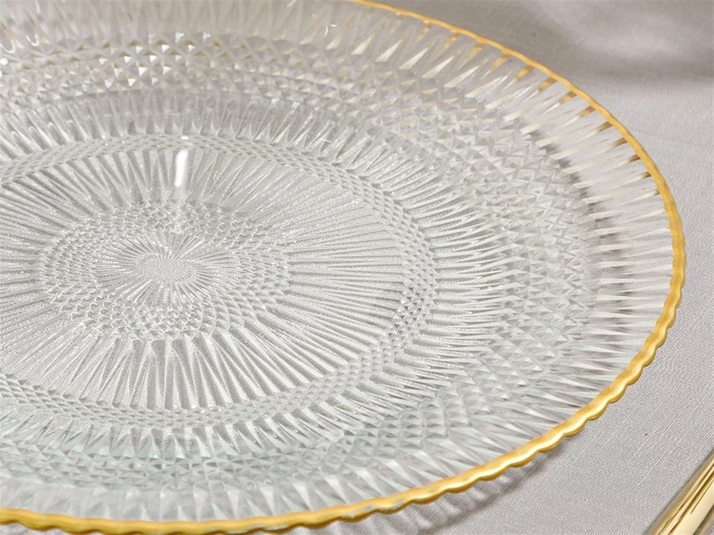 Marva Glass Underplate 33 cm Transparent