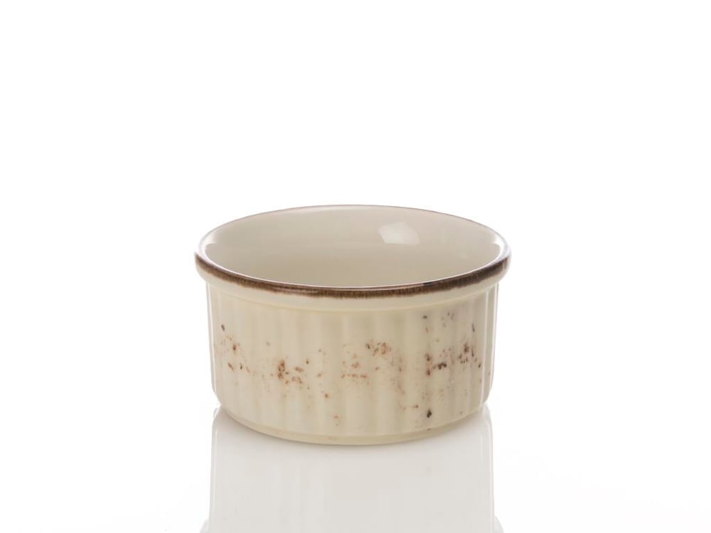Mina Porcelain Oven Cover 10 cm.. Cream