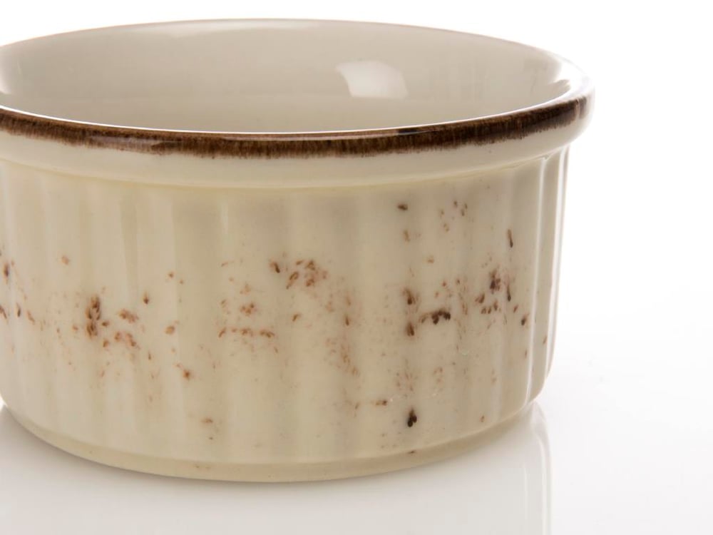 Mina Porcelain Oven Cover 10 cm.. Cream