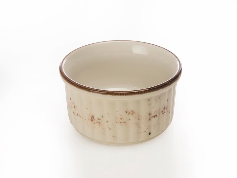 Mina Porcelain Oven Cover 10 cm.. Cream