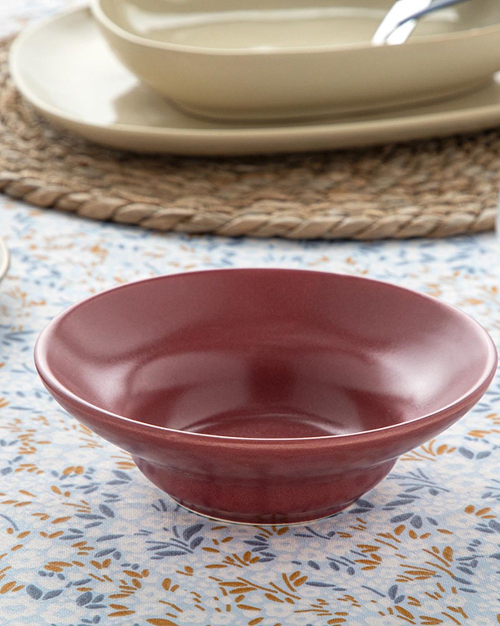 Miraca Ceramic Bowl 14 cm Red