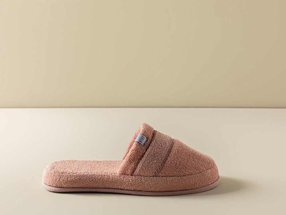 moale Cu Bumbac Papuci De Baie 40-44 Roz Deschis