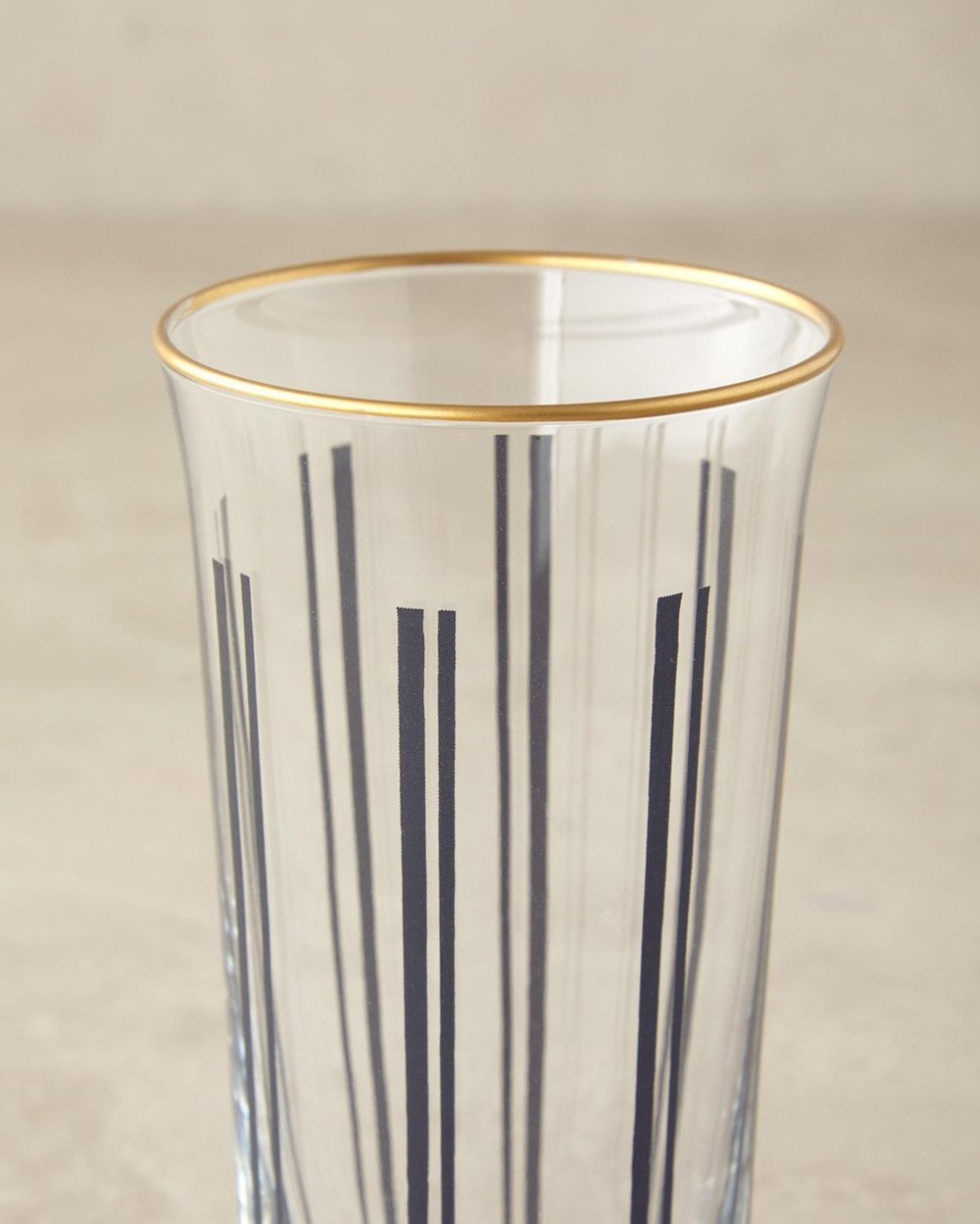 Modern Line Glass 3 Set Juice Glass 290 ml Black