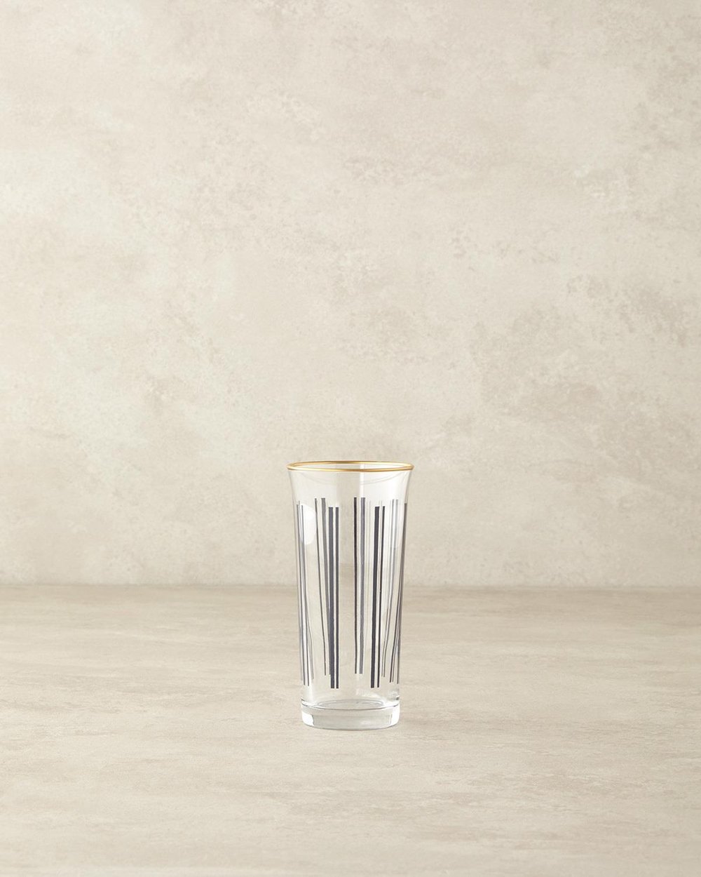 Modern Line Glass 3 Set Juice Glass 290 ml Black