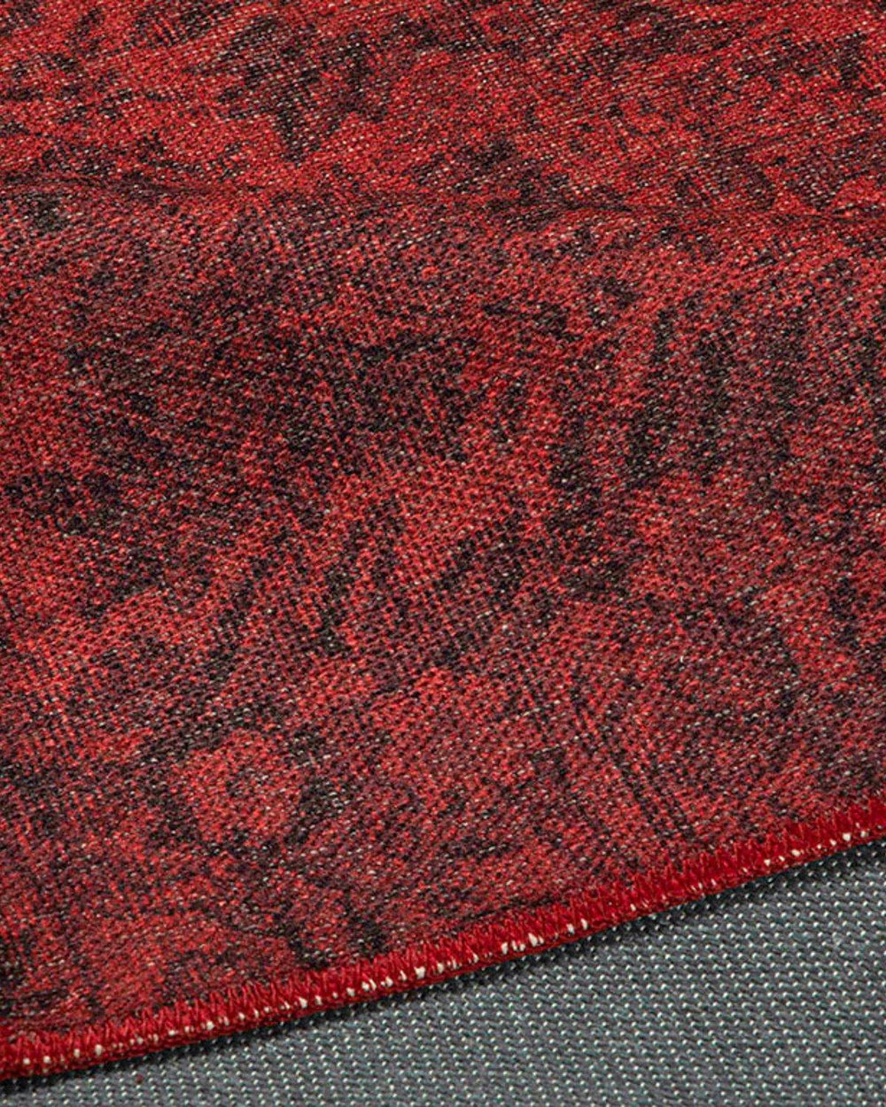 Montglam Carolina Covor Decorativ, Chenille Țesute, 77*150, Gri-Verde