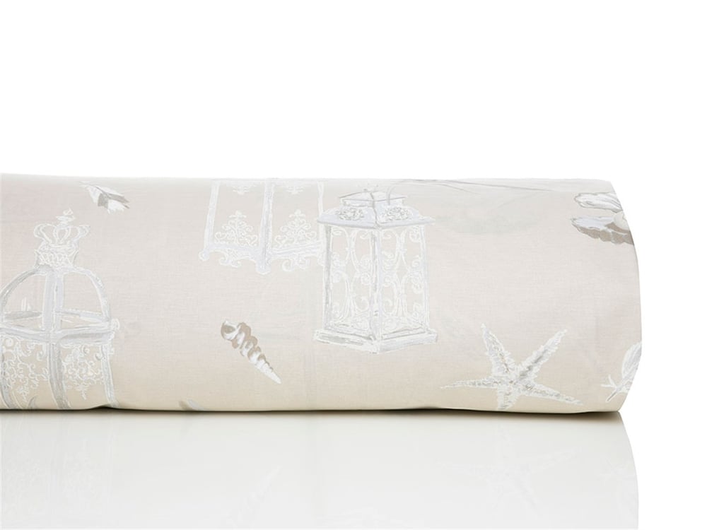 Narcisă de mare Cu Bumbac Double Lenjerie De Pat 200x220 cm Bej