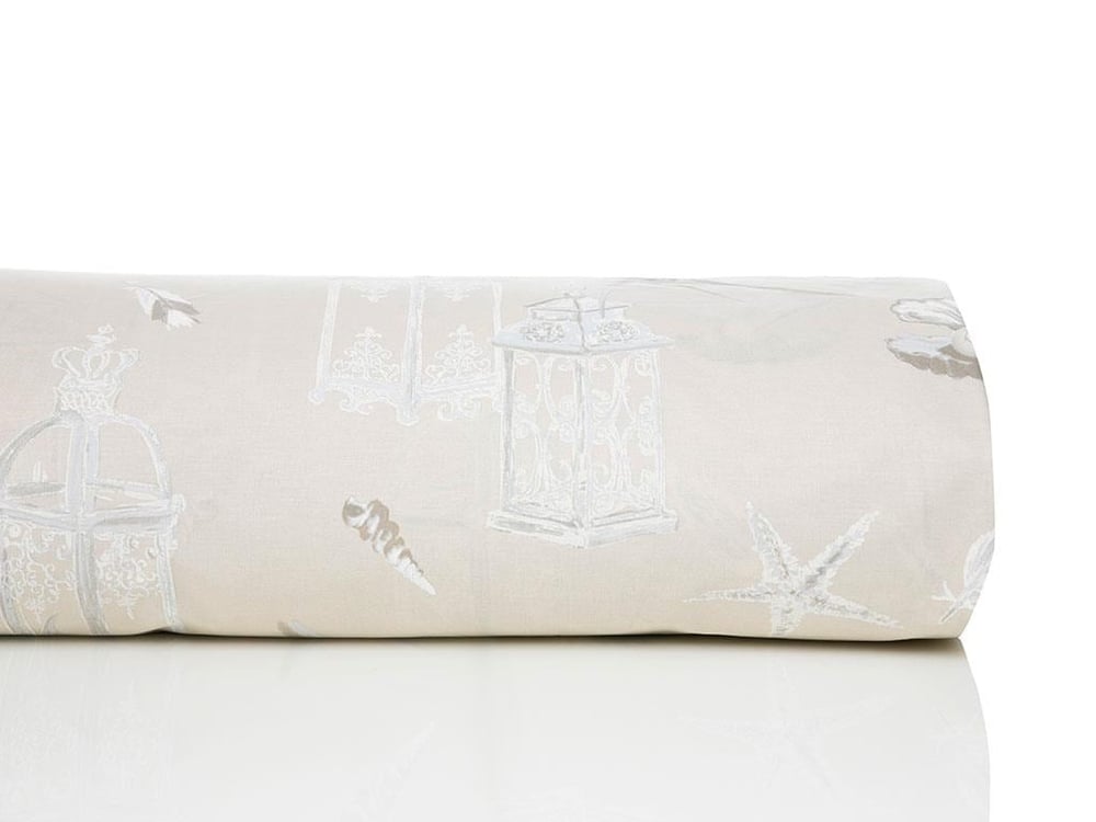 Narcisă de mare Cu Bumbac Single Lenjerie De Pat 160x220 cm Bej