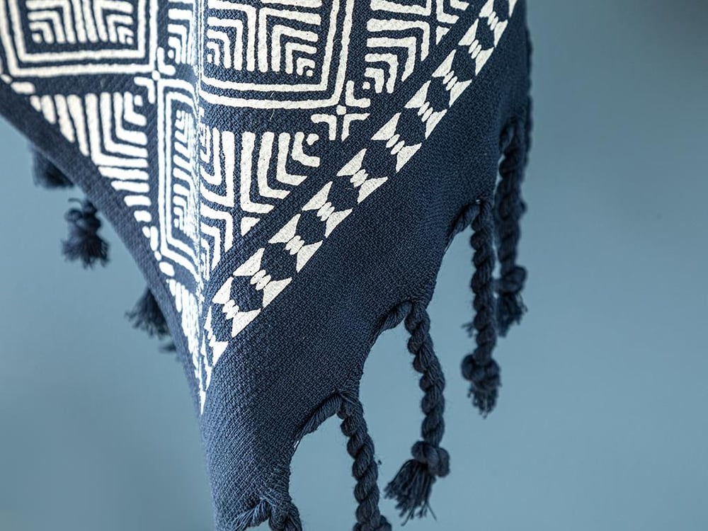 Navy Bliss Cotton Drying Cloth 40x60 cm Dark Blue