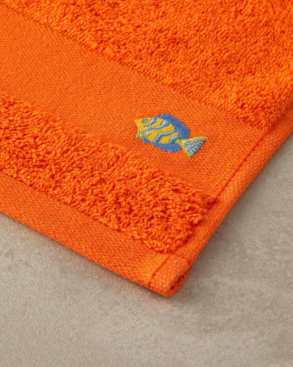 Nemo Cu Bumbac Brodat Prosop De Mâini 30x45 cm Portocaliu