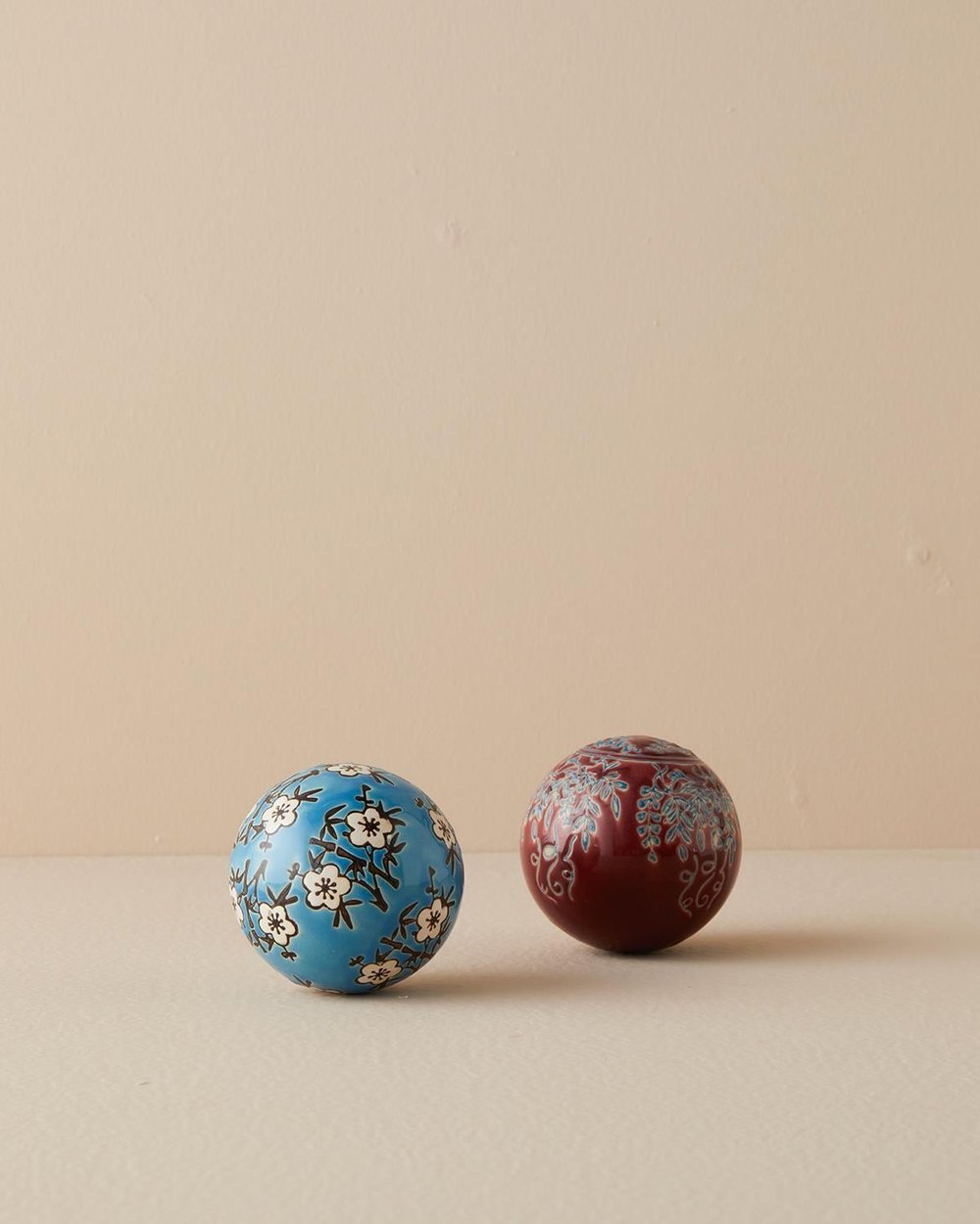 Obiect decorativ, Riva, ceramică, 8 cm, bleu