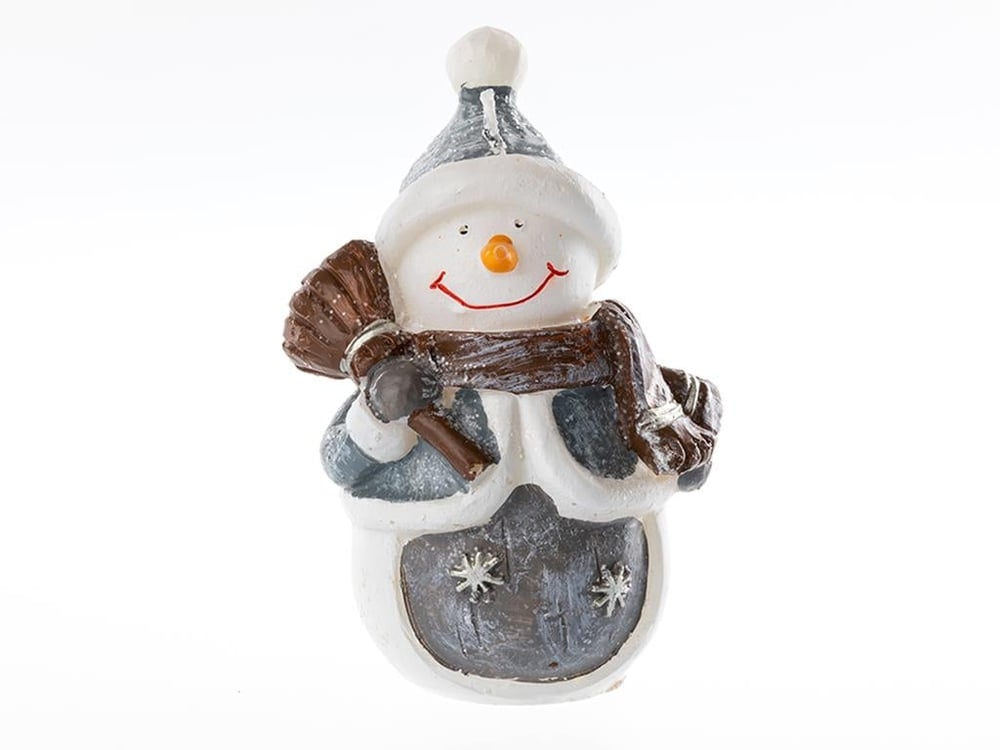 Snowman Candle Colorful