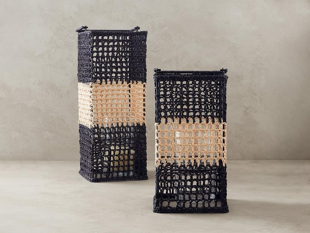 Orsa Felinar 15x30 cm Negru - Bej