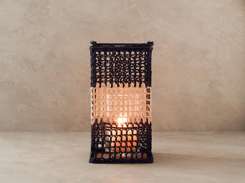 Orsa Felinar 15x30 cm Negru - Bej