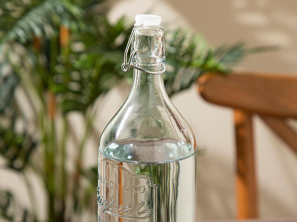 Oslo Sticlă Depozitare Sticlă 1000 ml Transparent