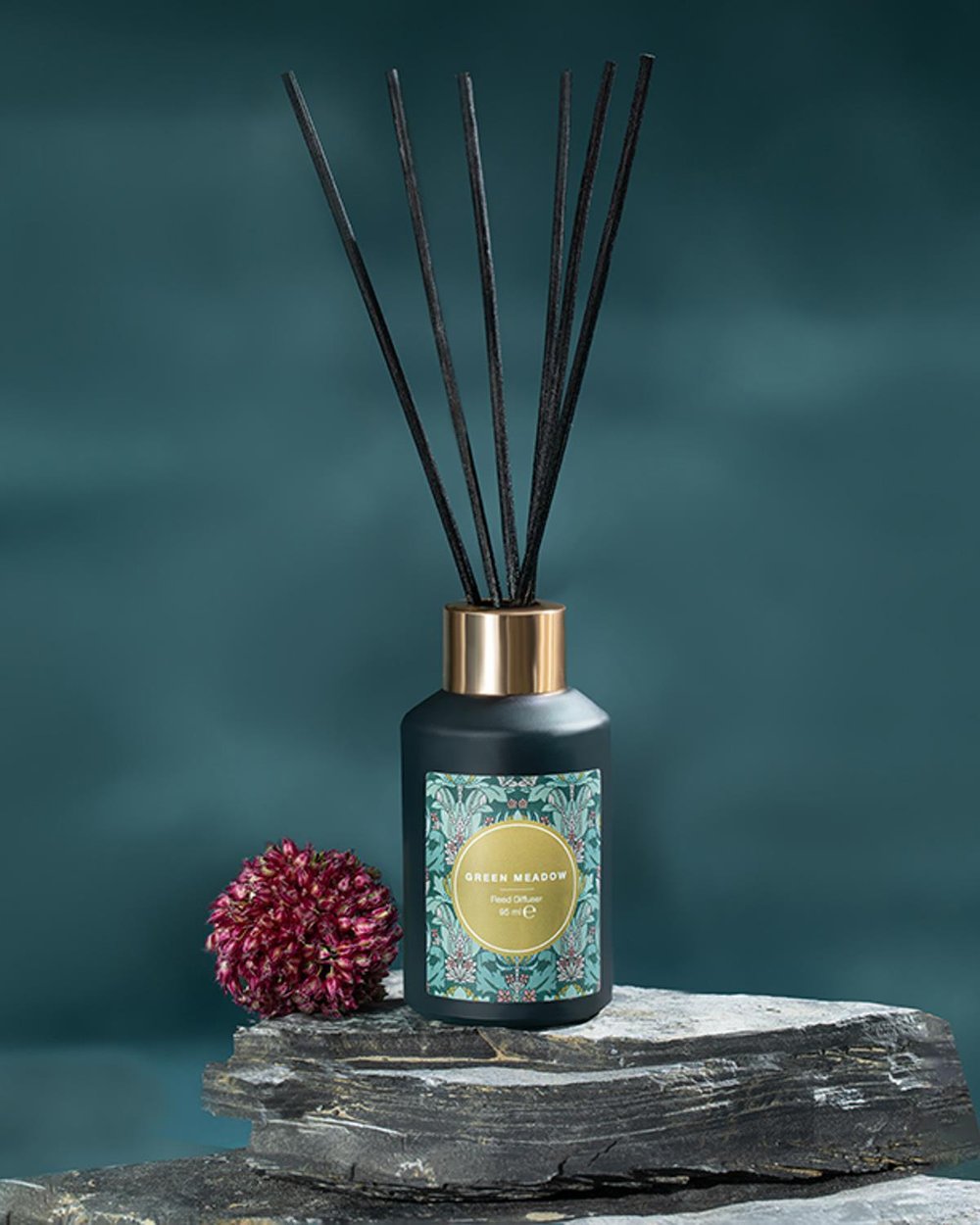Parfum De Cameră Cu Bețișoare, Green Meadow, 95 Ml, Aromă citric-florală cu note lemnoase
