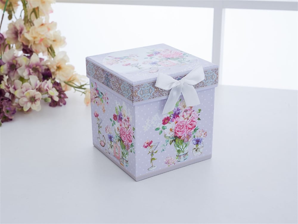 Perfume And Flower Porcelain Pot Set Light Lilac