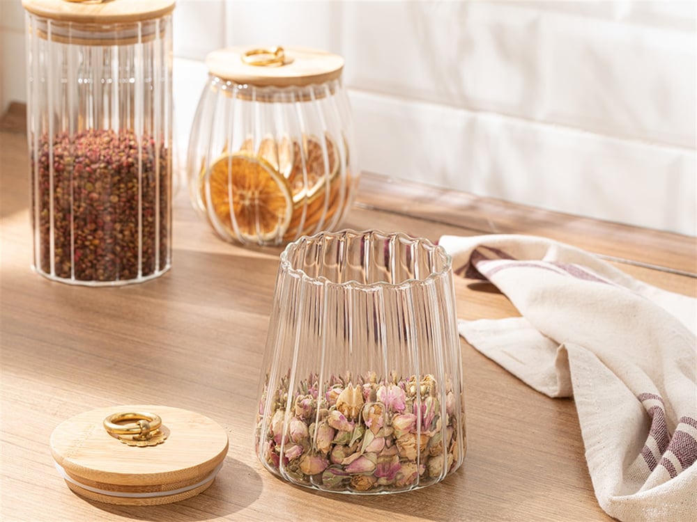 Pera Borosilicate Glass Capped Cruet 650 ml Transparent