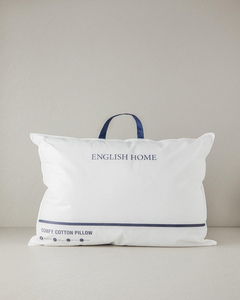 Comfy Cotton Pillow 50x70 cm White