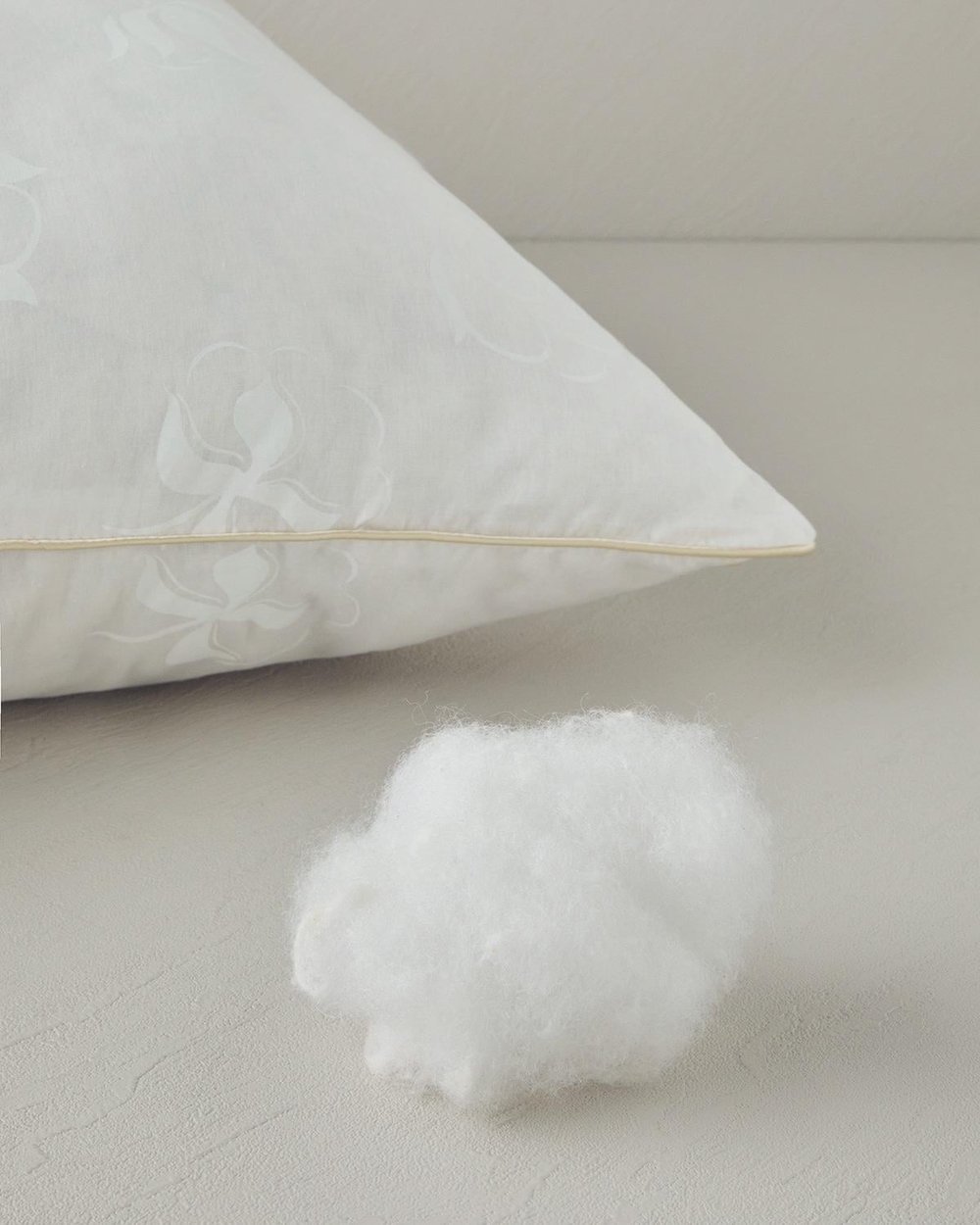 Comfy Cotton Pillow 50x70 cm White