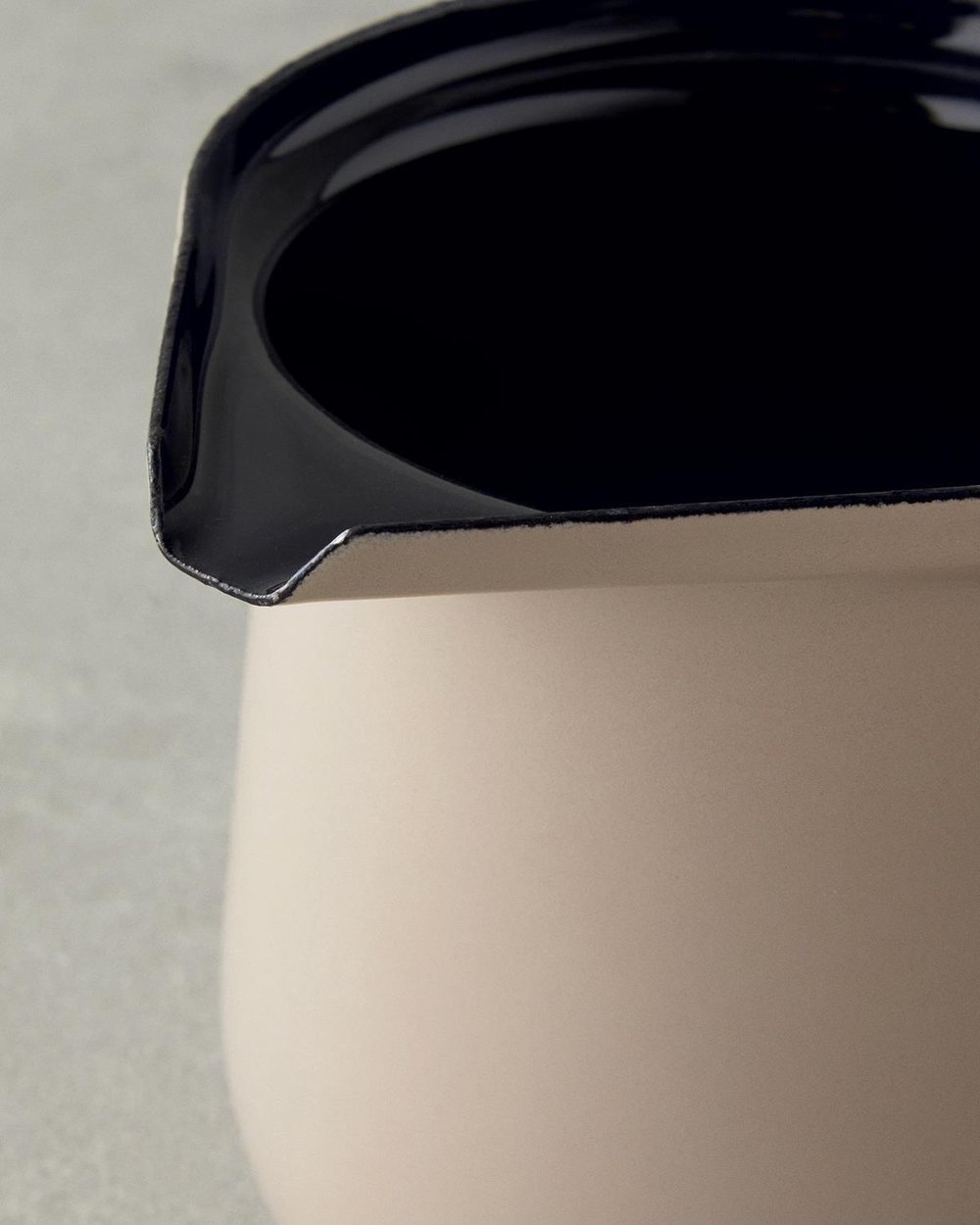 Perrone Email Ibric De Cafea 500 ml Bej