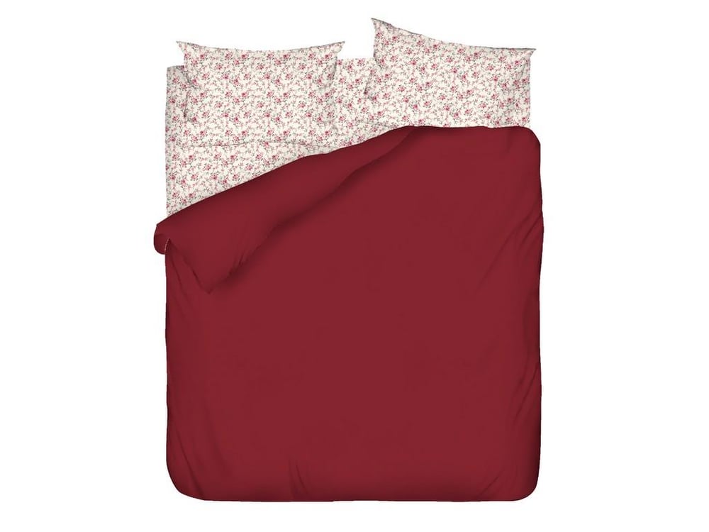 Petit Glam Bumbac Double Set Lenjerie De Pat 200x220 cm Bordo