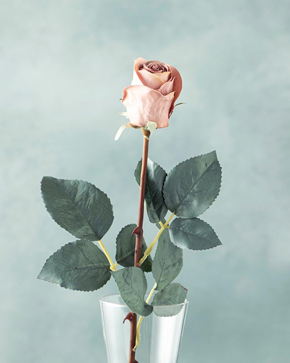 Petit Roses Artificial Flower - One Pc 50 cm Pink