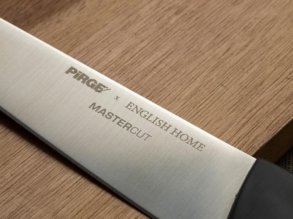 Pirge x English Home Master Cut Steel Kitchen Knife 12,5 cm Black