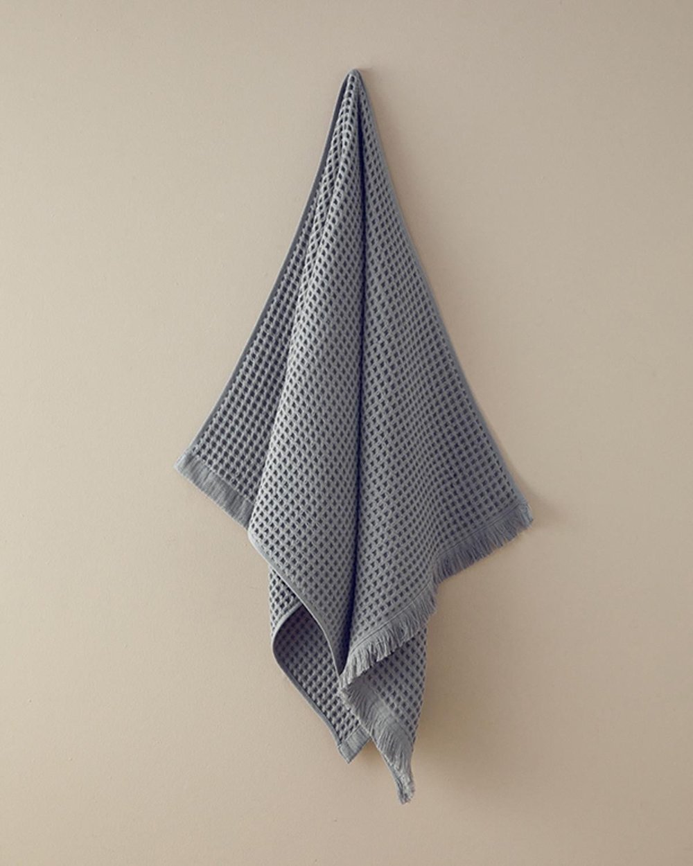 Sofya Cottony Waffle  PROSOP DE BAIE 70x140 cm Gri.