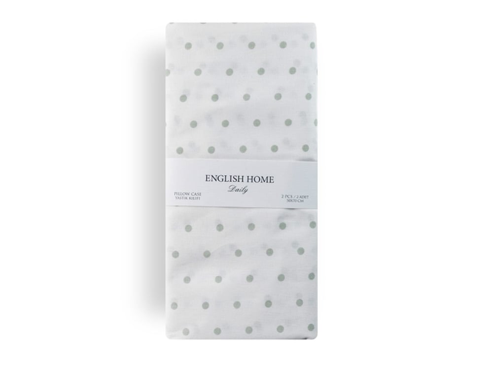 puncte Cottony Set 2  FAȚĂ DE PERNĂ 50x70 cm Seledon,