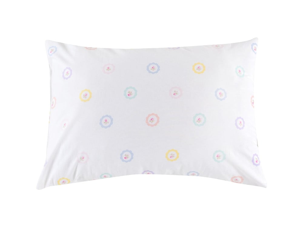 Puncte de flori Cottony Set 2  FAȚĂ DE PERNĂ 50x70 cm Pink