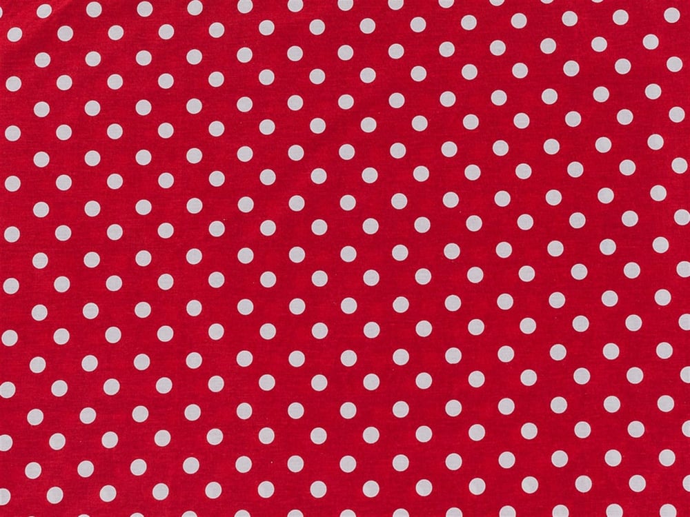 Puncte rustice Cu Bumbac Cu 2 Piese Față De Pernă 50x70 cm Roșu