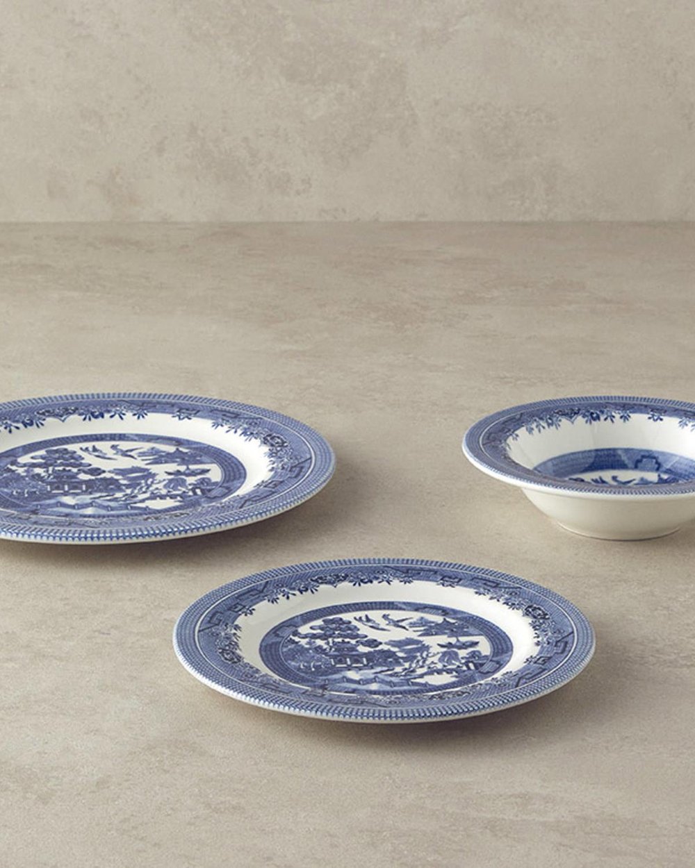 Royal Porcelain Dinner Set 12 Parça 4 Kişilik Blue