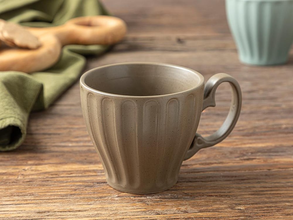 Rhoda Stoneware 2 Set Cup 350 ml Brown