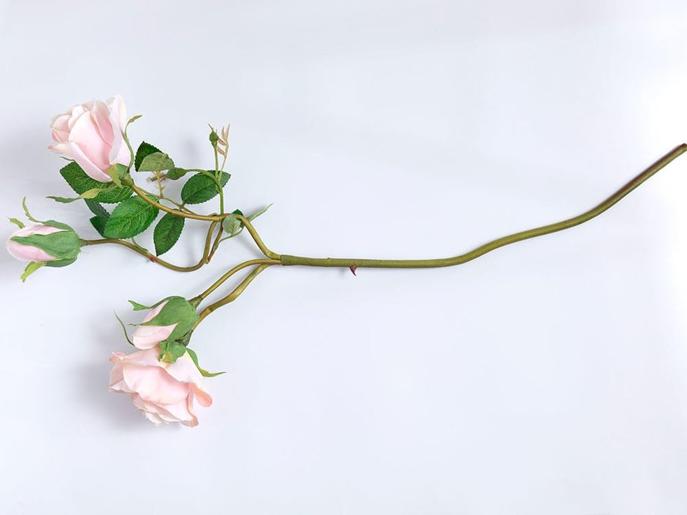 Rose Florı Artıfıcıale 74 Cm Roz