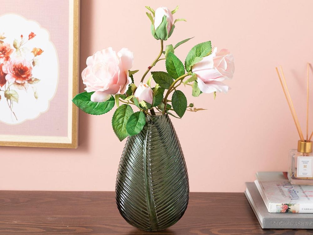 Rose Florı Artıfıcıale 74 Cm Roz