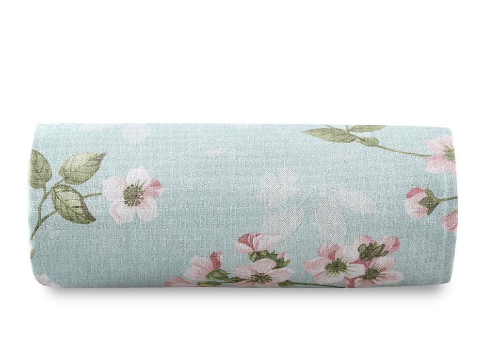 Sakura Zen  Cu imprimeu Persoană dublă  CUVERTURĂ 200x220 cm Mint-lilac-roz