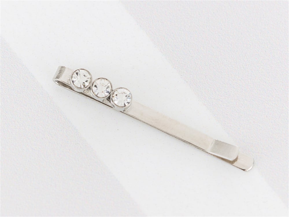 Sare Brass Hairclip 5,5 cm Silver