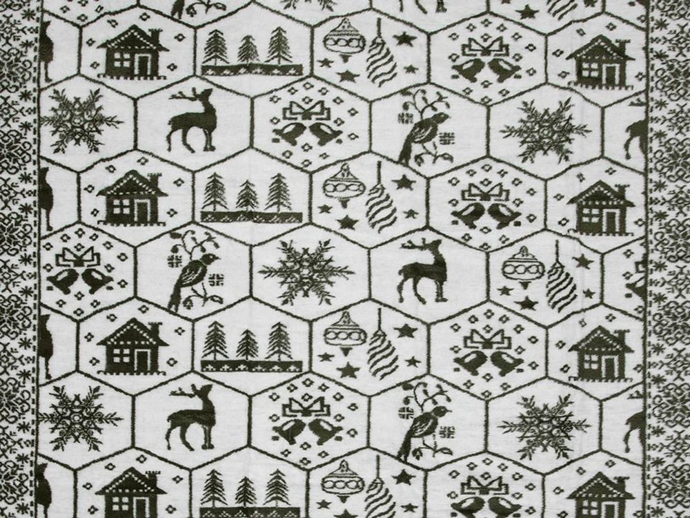 scandinav Acril  PĂTURĂ TV 130x170 cm Green