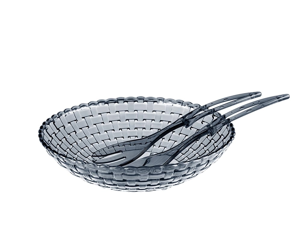 Flare Plastic 3 Pieces Salad Set 29 cm Fume