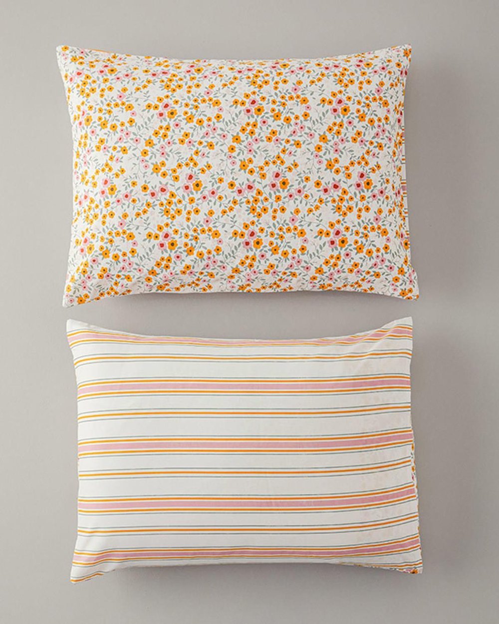 Ditsy Cottony 2 Set Fetră De Pernă 50*70 Cm Galben