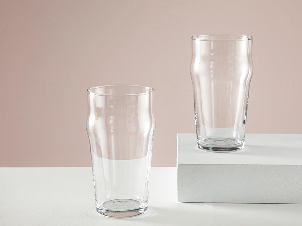 Set 2 Pahare de bere, Roma, sticlă, 570 ml, transparent