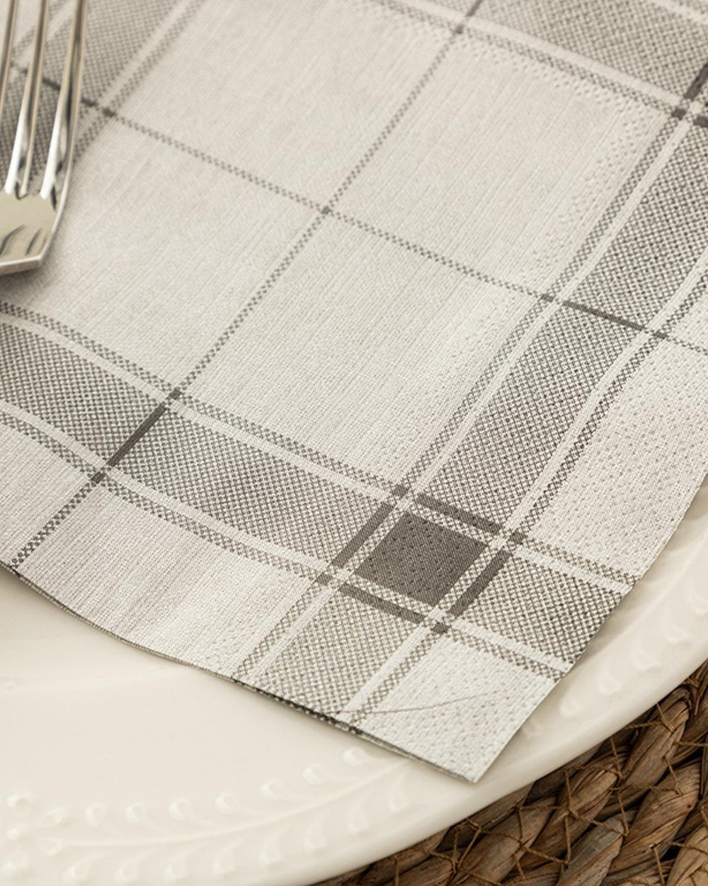 Classic Line Paper 20 Set Tissue Napkin 33x33 cm Gray