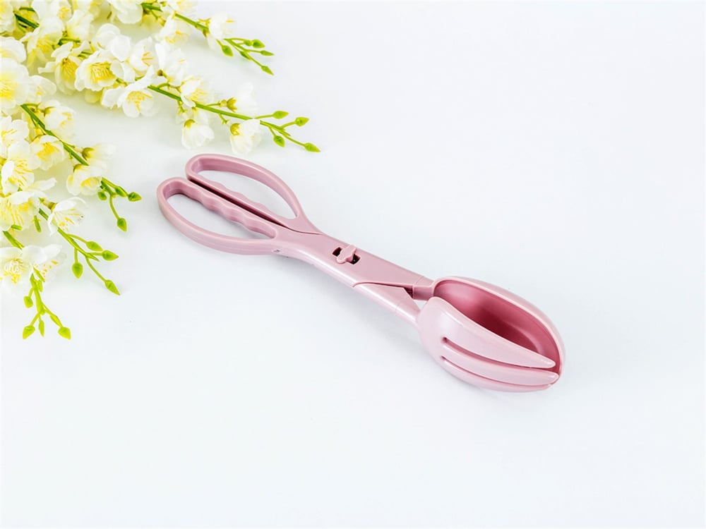 singuratic Plastic  Salată  CLEȘTE Pink